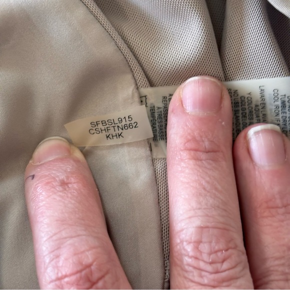 Calvin‎ Klein Invisible Fit Solutions Pencil Skit Size 2 Beige - Picture 8 of 9